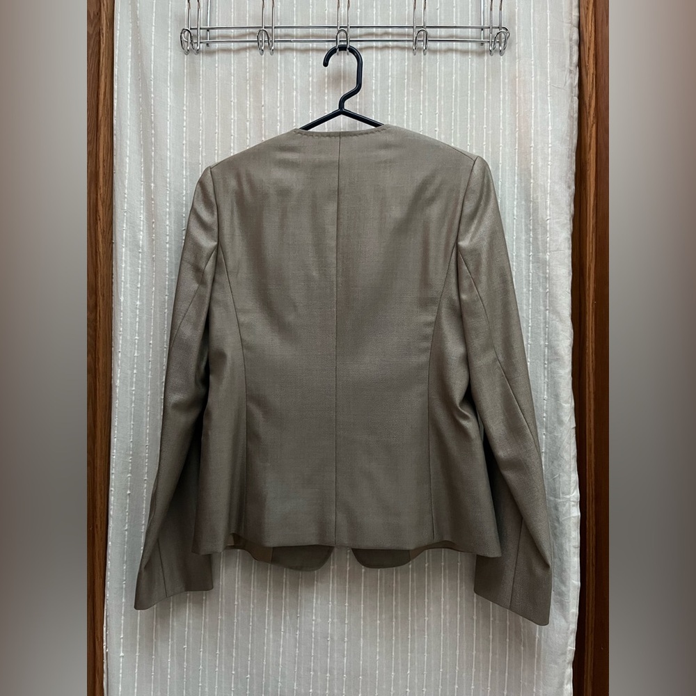 Max Mara Vergine Wool & Silk blend Blazer size 8 - Picture 3 of 8